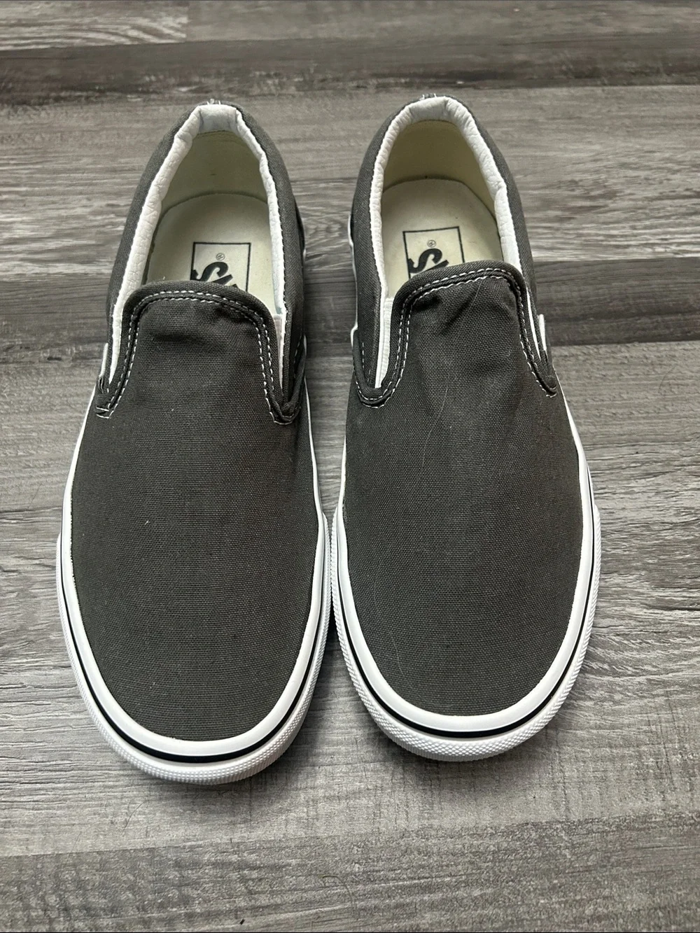 Vans Slip-On Canvas Loafers - Black